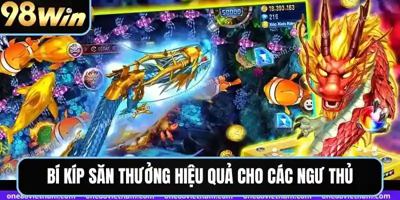 Bí kíp săn thưởng hiệu quả cho các ngư thủ
