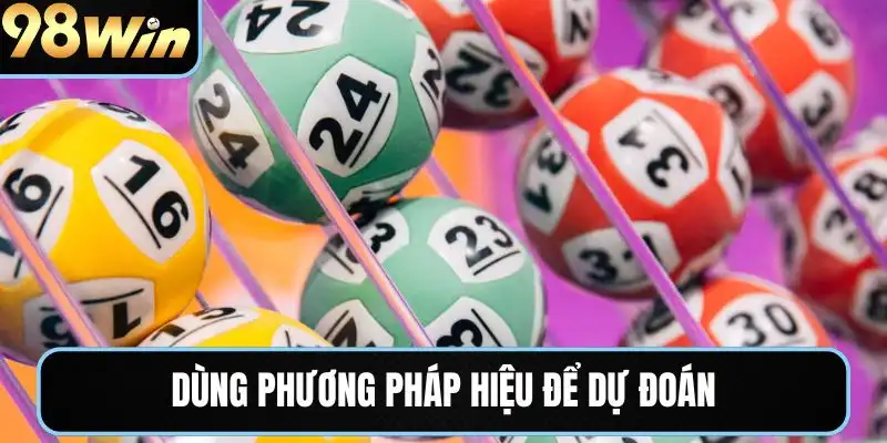 Dùng phương pháp hiệu để dự đoán